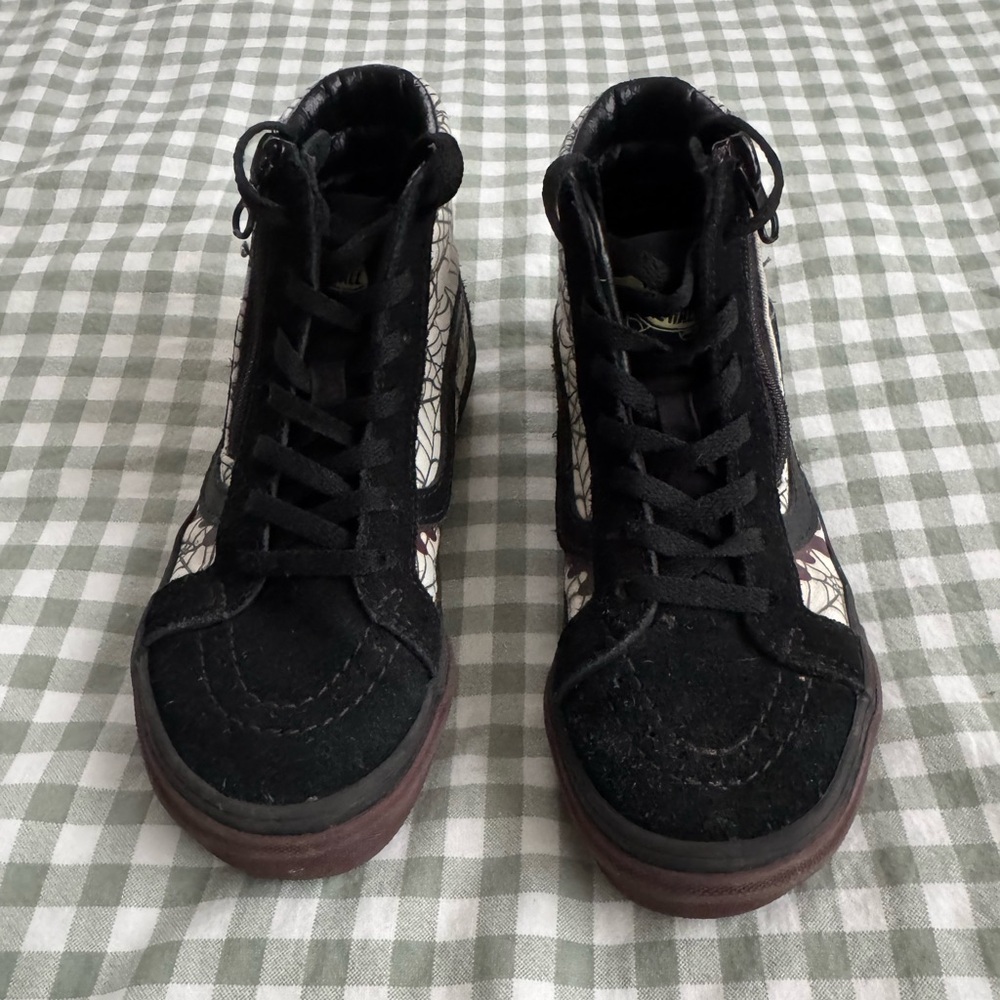 Vans Childrens Sk8 Hi Reissue Side Zip —Spooky